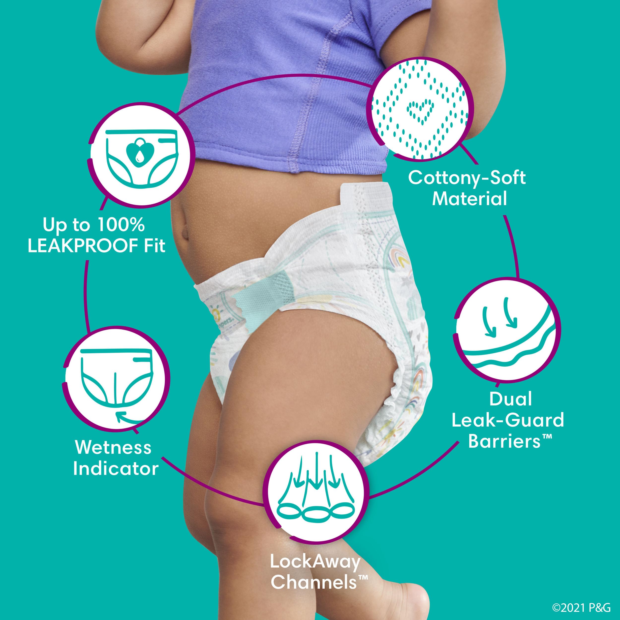 kore pampers 4 czy 4+