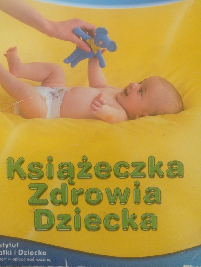 książeczka zdrowia pampers