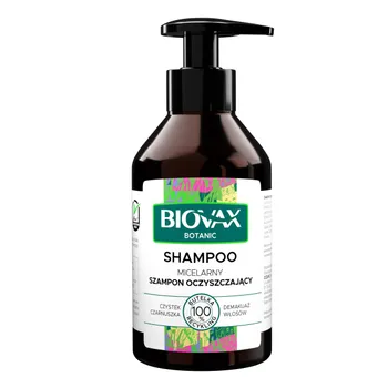 l biotica biovax botanic szampon micelarny oczyszczający do włosów