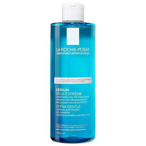 la roche-posay kerium szampon delikatny do wrażliwej skóry głowy 400ml