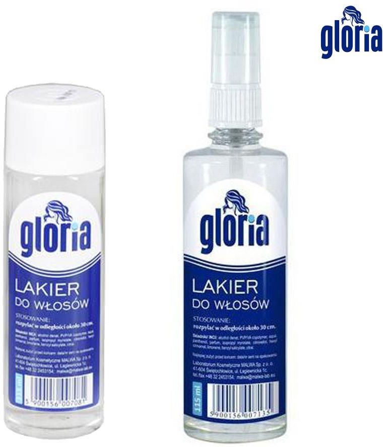 lakier do włosów gloria spray