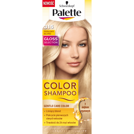 latte blond szampon palette