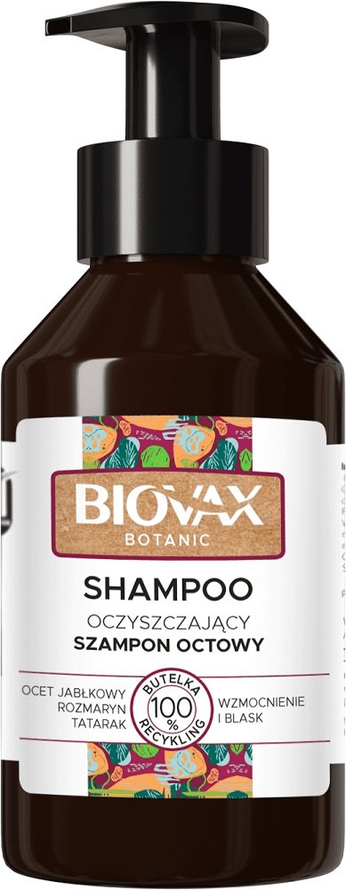 lbiotica biovax botanic micelarny szampon oczyszczający 200ml