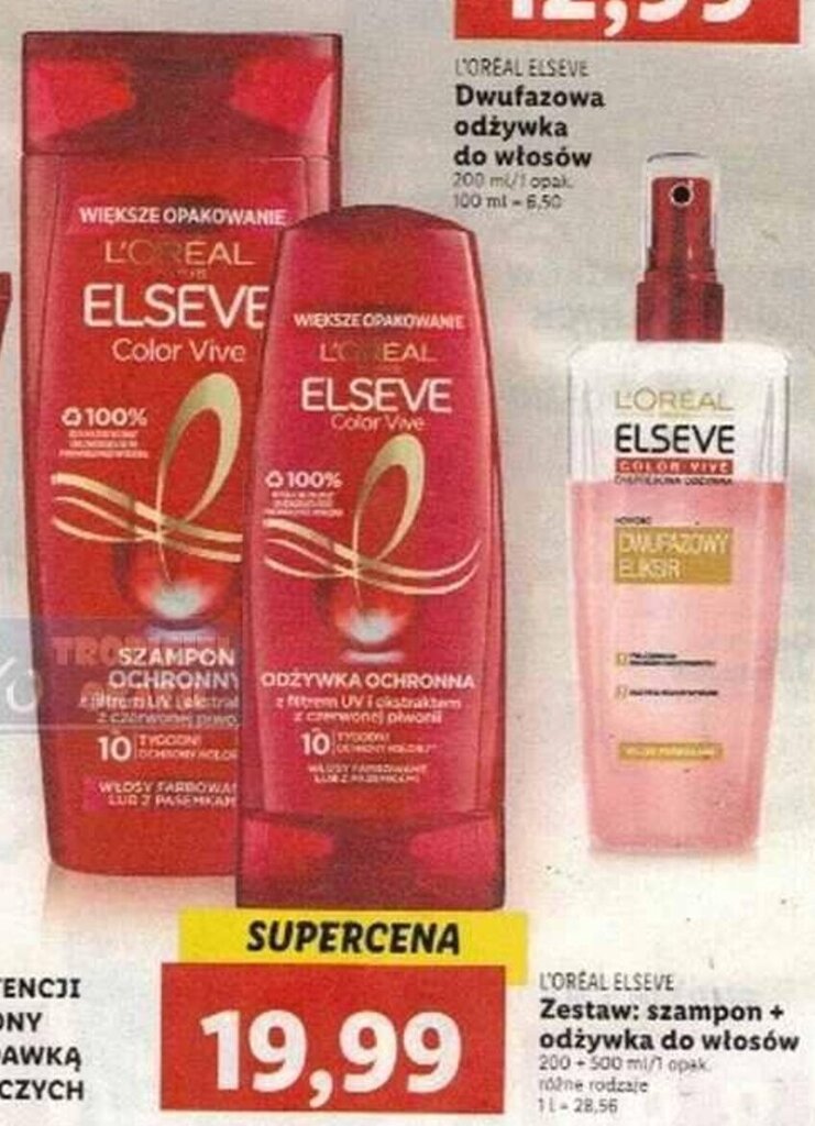 lidl loreal szampon