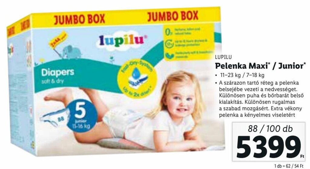 lidl pampers bel