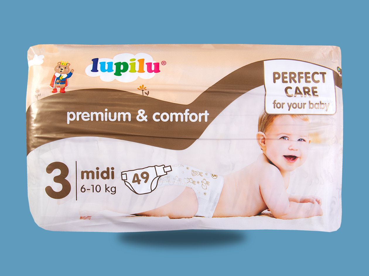 lidl pampers premium care