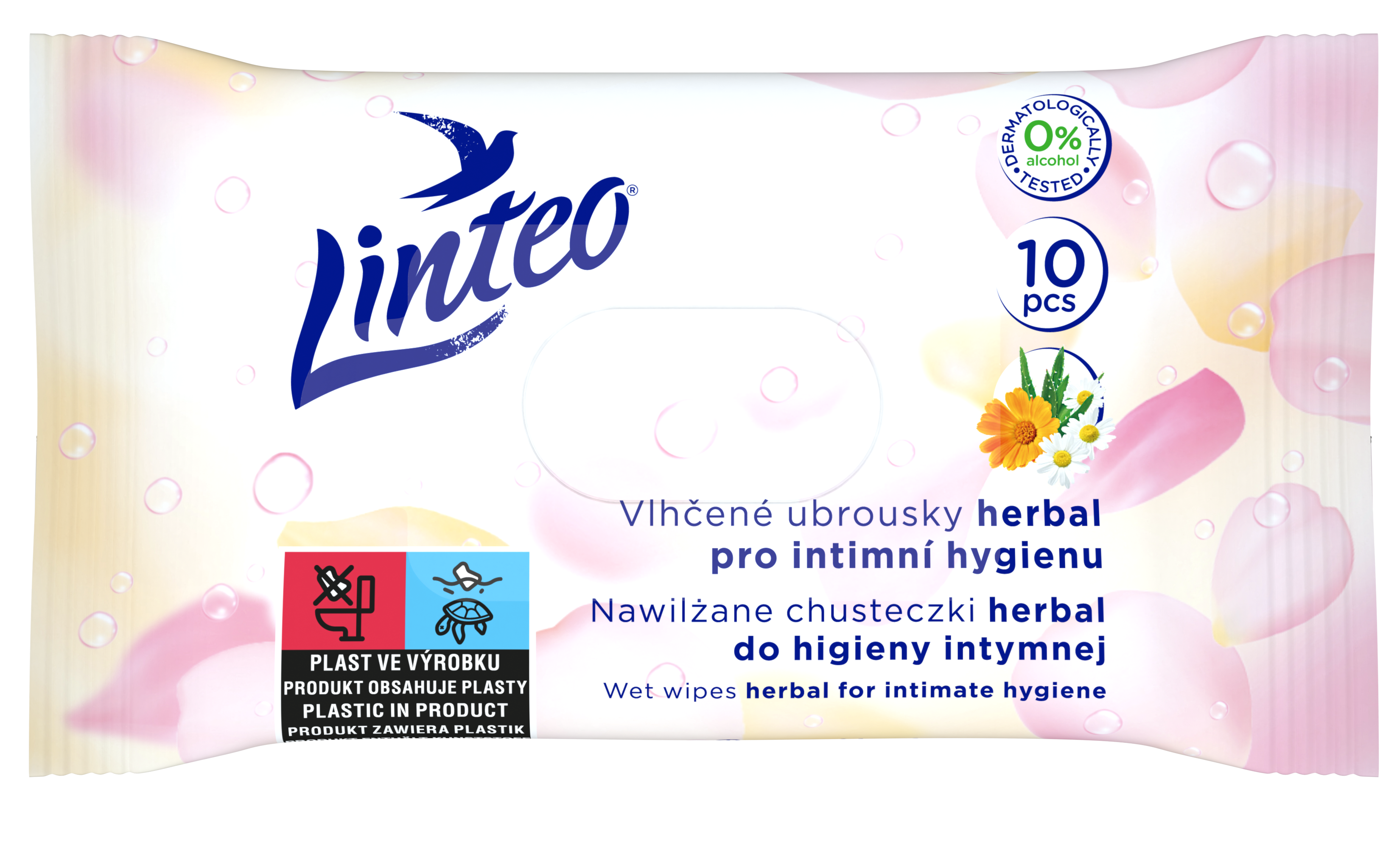 linteo chusteczki nawilżane deo sport 10 sztuk