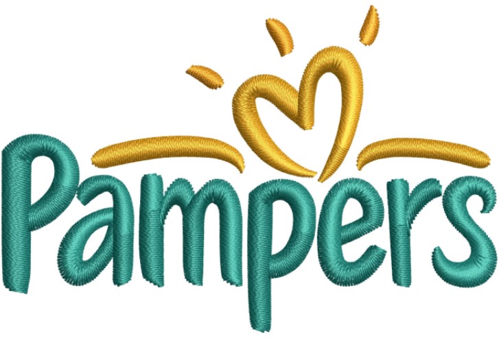 logotyp pampers