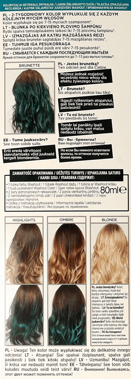 loreal colorista szampon przyspieszający wypłukiwanie się koloru