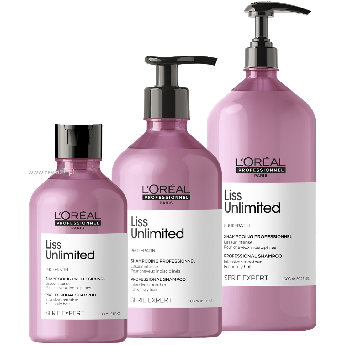 loreal liss unlimited szampon wygładzający 1500ml