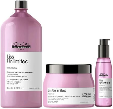 loreal liss unlimited wygładzający szampon olinie