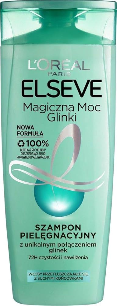 loreal moc glinki szampon