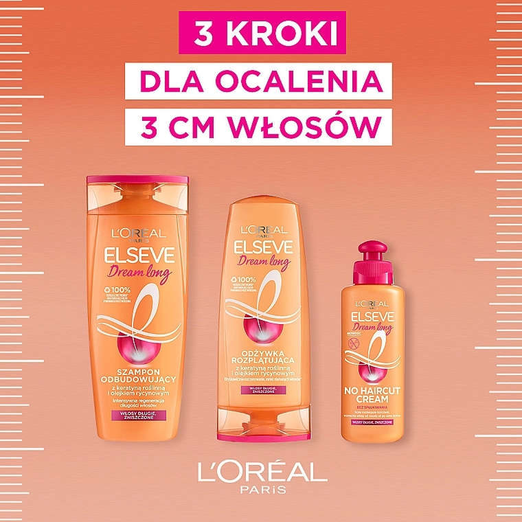 loreal no haircut szampon