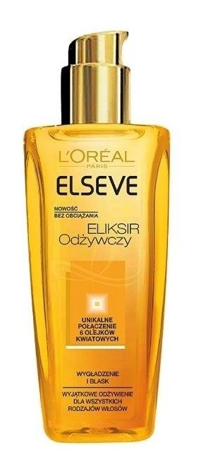 loreal olejek do włosów eliksir opinia