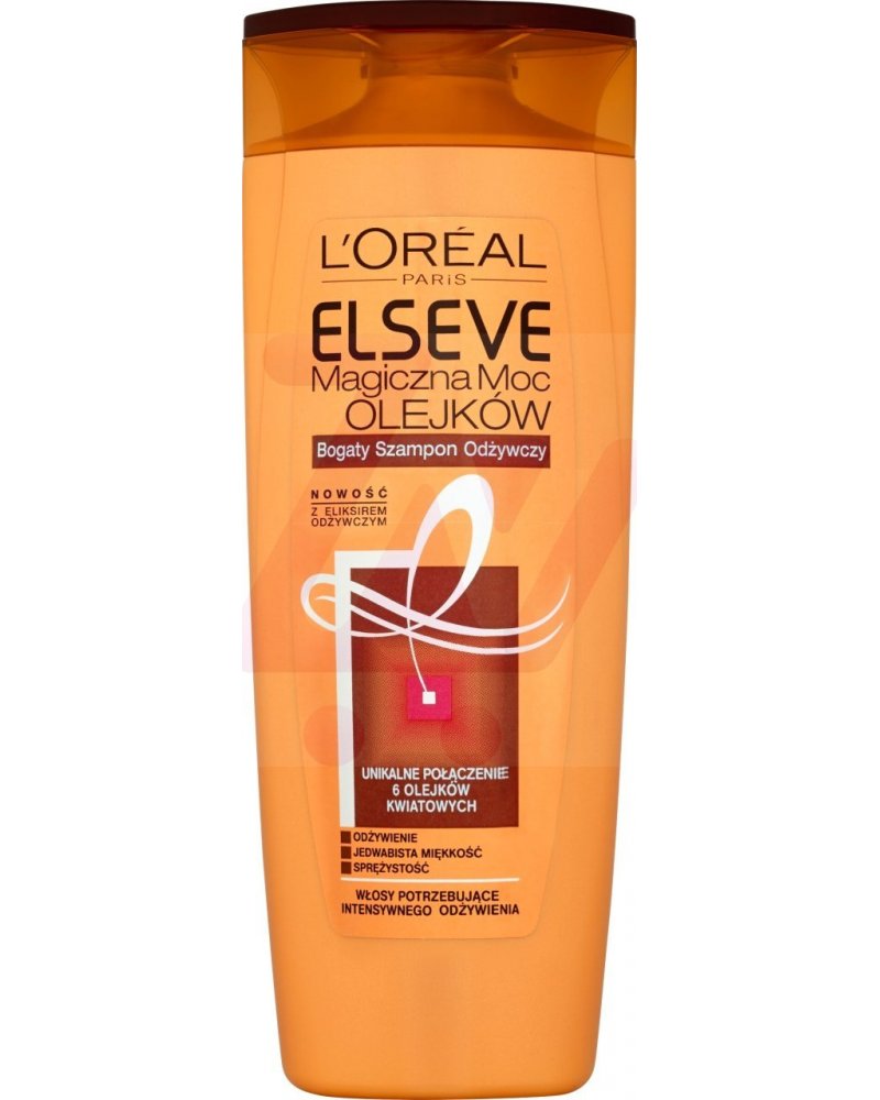 loreal paris elseve magiczna moc olejków odżywczy szampon