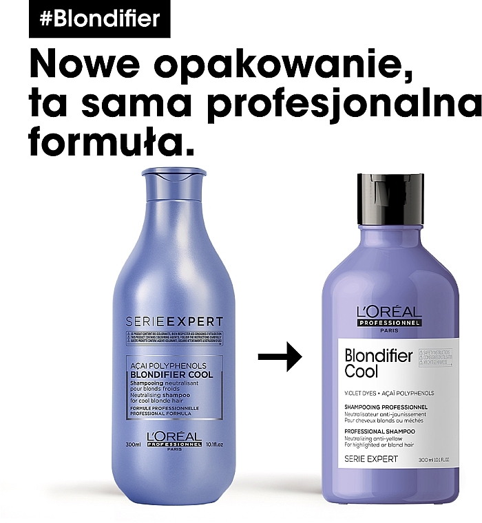 loreal professionel szampon do blond