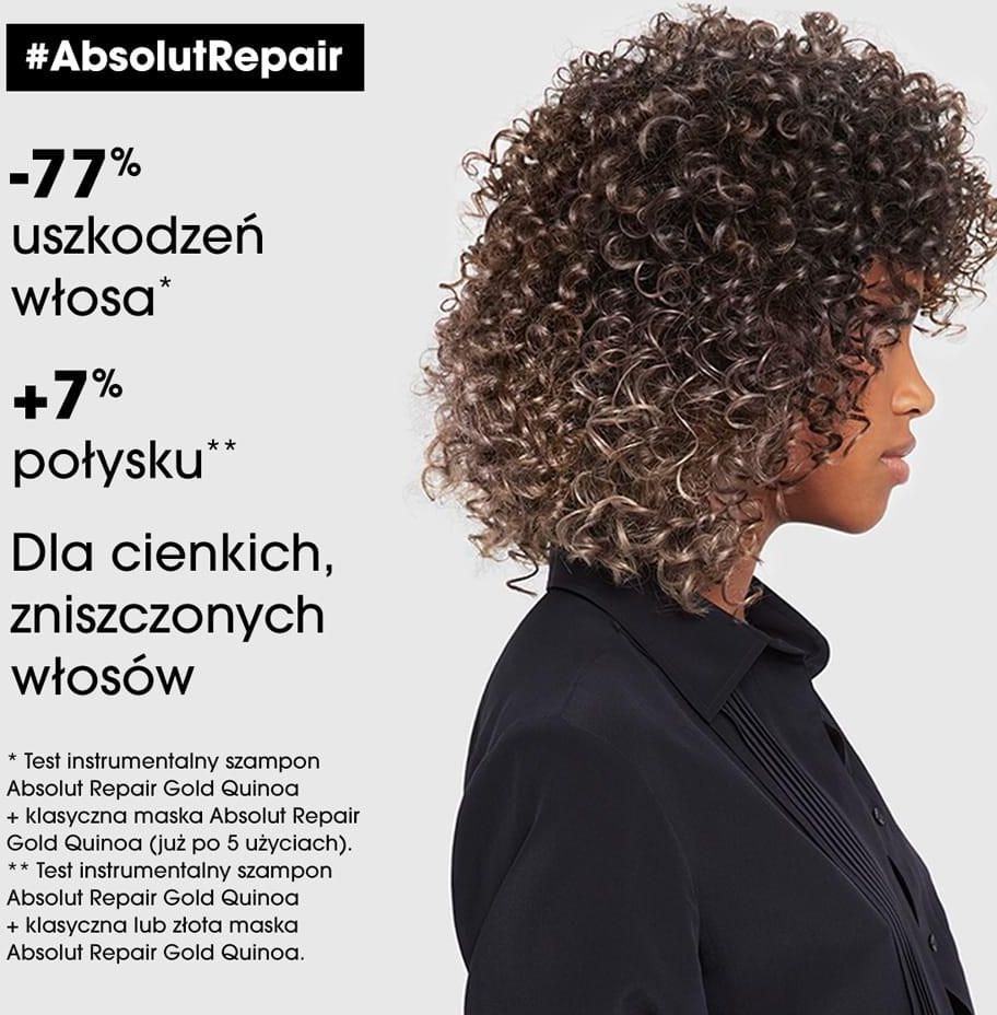 loreal se absolut repair szampon do włosy uwrażliwione wizaz