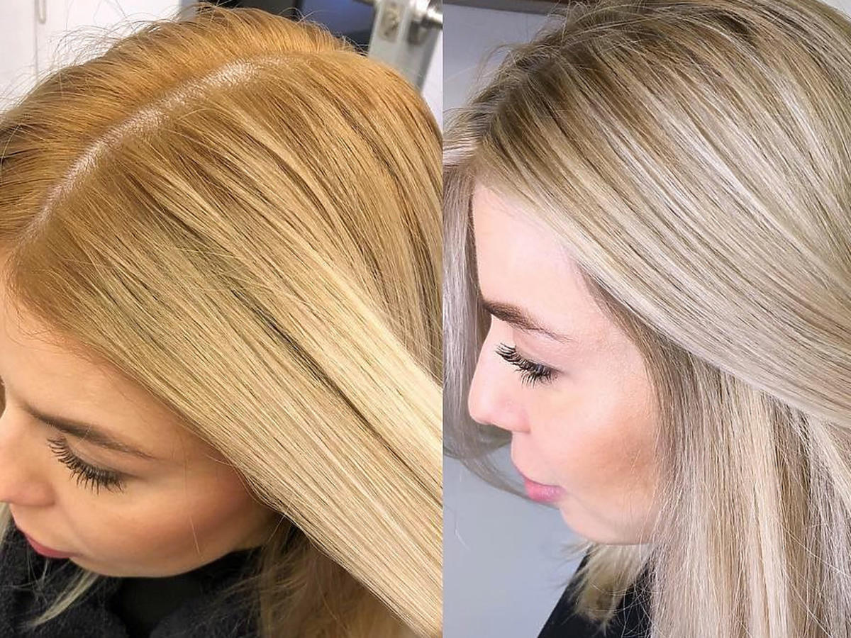 loreal shine blonde szampon do włosów rozjaśnianych niwelujący żółte refleksy