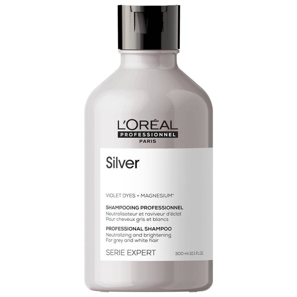 loreal silver szampon do włosów blond niwelujący żółty odcień