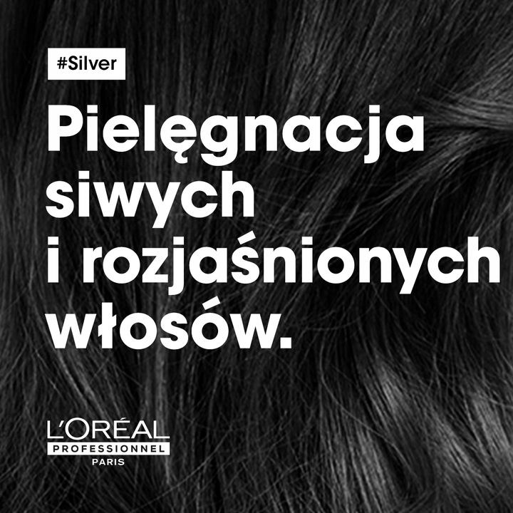 loreal silver szampon do włosów rozjaśnionych lub siwych 300ml