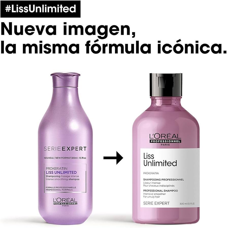 loreal szampon i odżywka liss unlimited