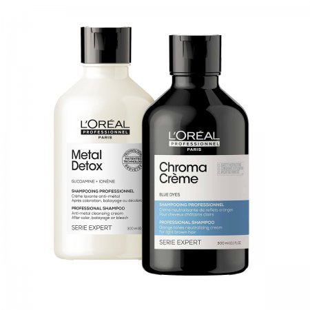 loreal z jasnego blondu na średni blond szampon