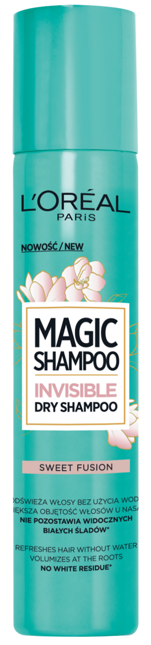 loréal paris magic shampoo suchy szampon sweet fusion