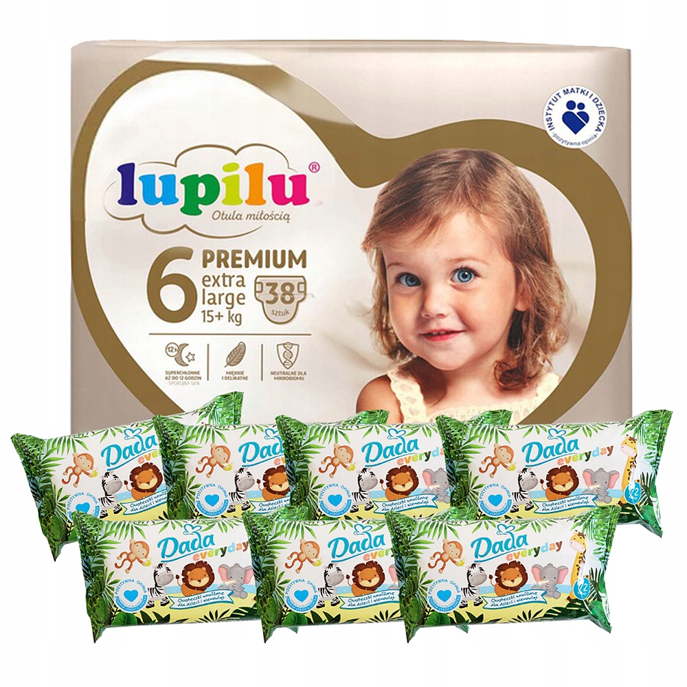 lupilu pieluchy 6 sztuki