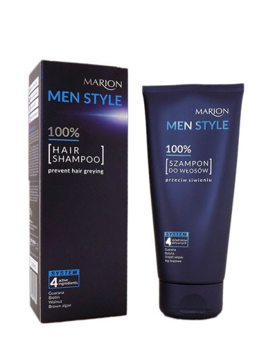 marion men style 100 szampon do włosów przeciw siwieniu