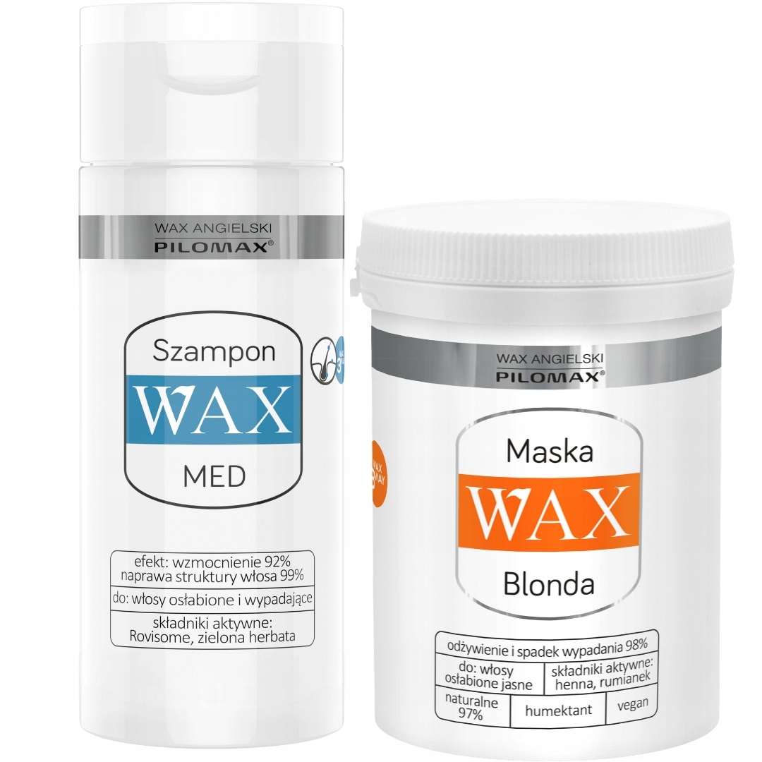 maska i szampon do wlosow blond wax recenzja