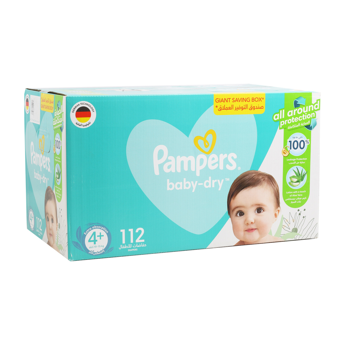 mega box pampers 4