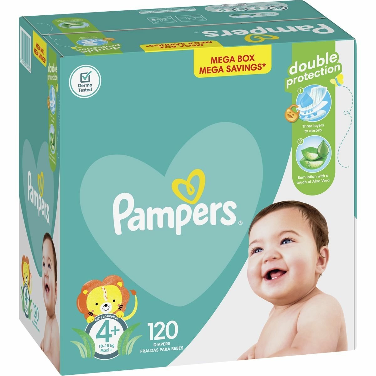 mega box pampers 4