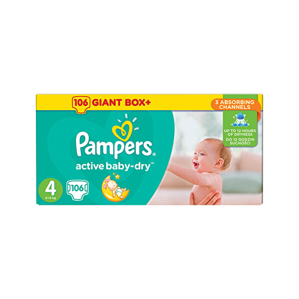 mega box pampers 4 carrefour