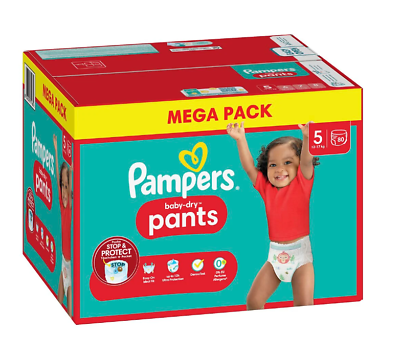 mega pack pampers pants 5