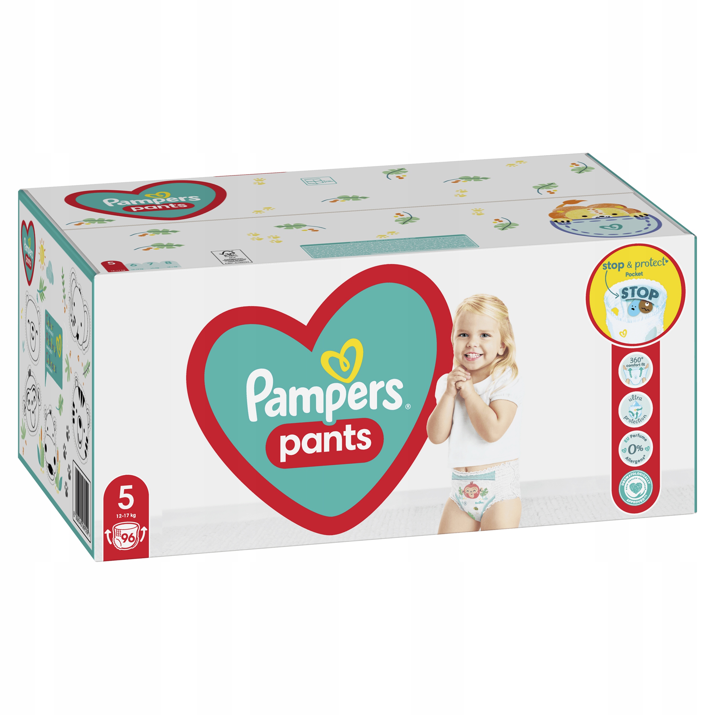 mega paka pampers pielichomajtki 5