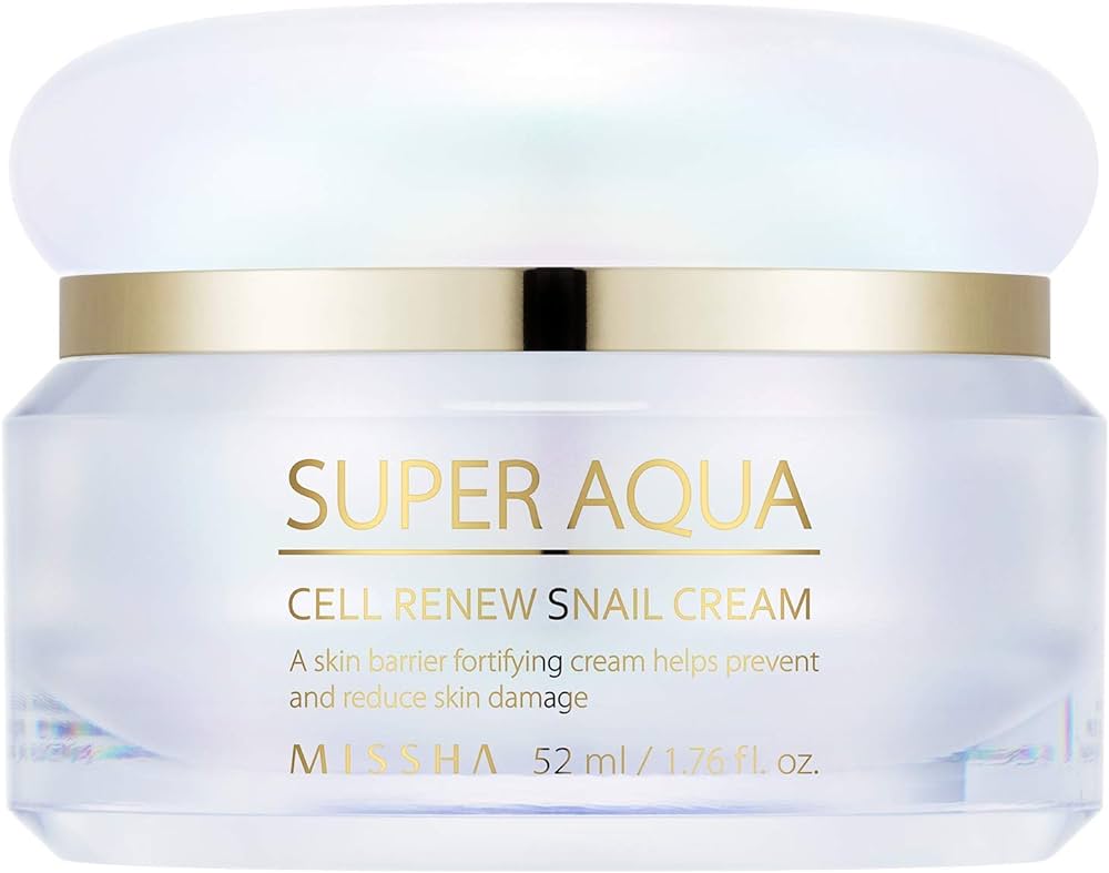 missha super aqua cell renew snail pianka do mycia twarzy