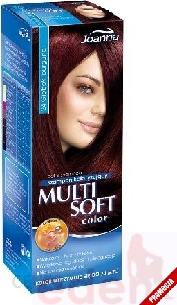 multi soft color szampon koloryzujący czarny