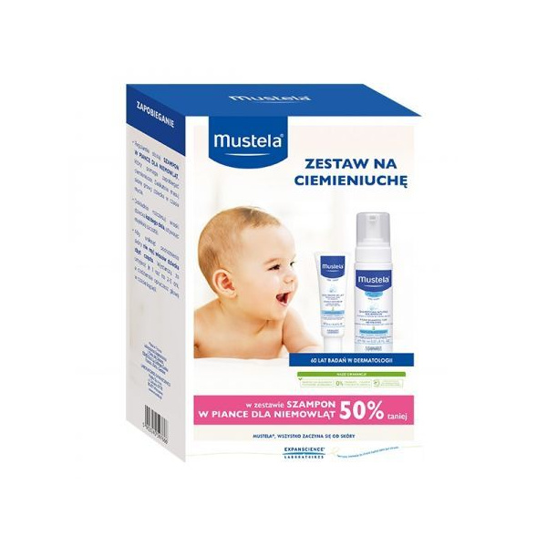 mustela bebe enfant szampon w piance od urodzenia 150ml