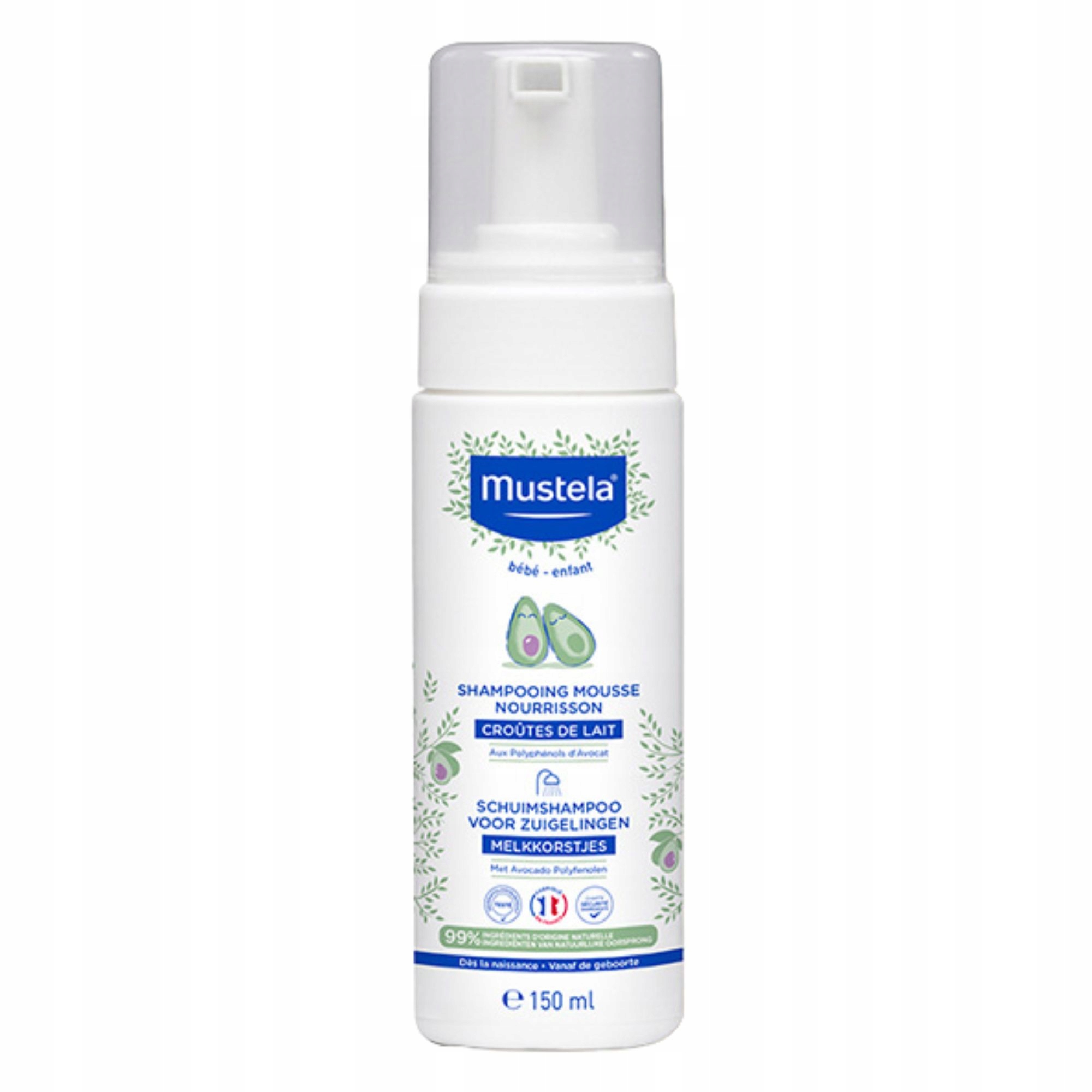 mustela bebe enfant szampon w piance od urodzenia 150ml