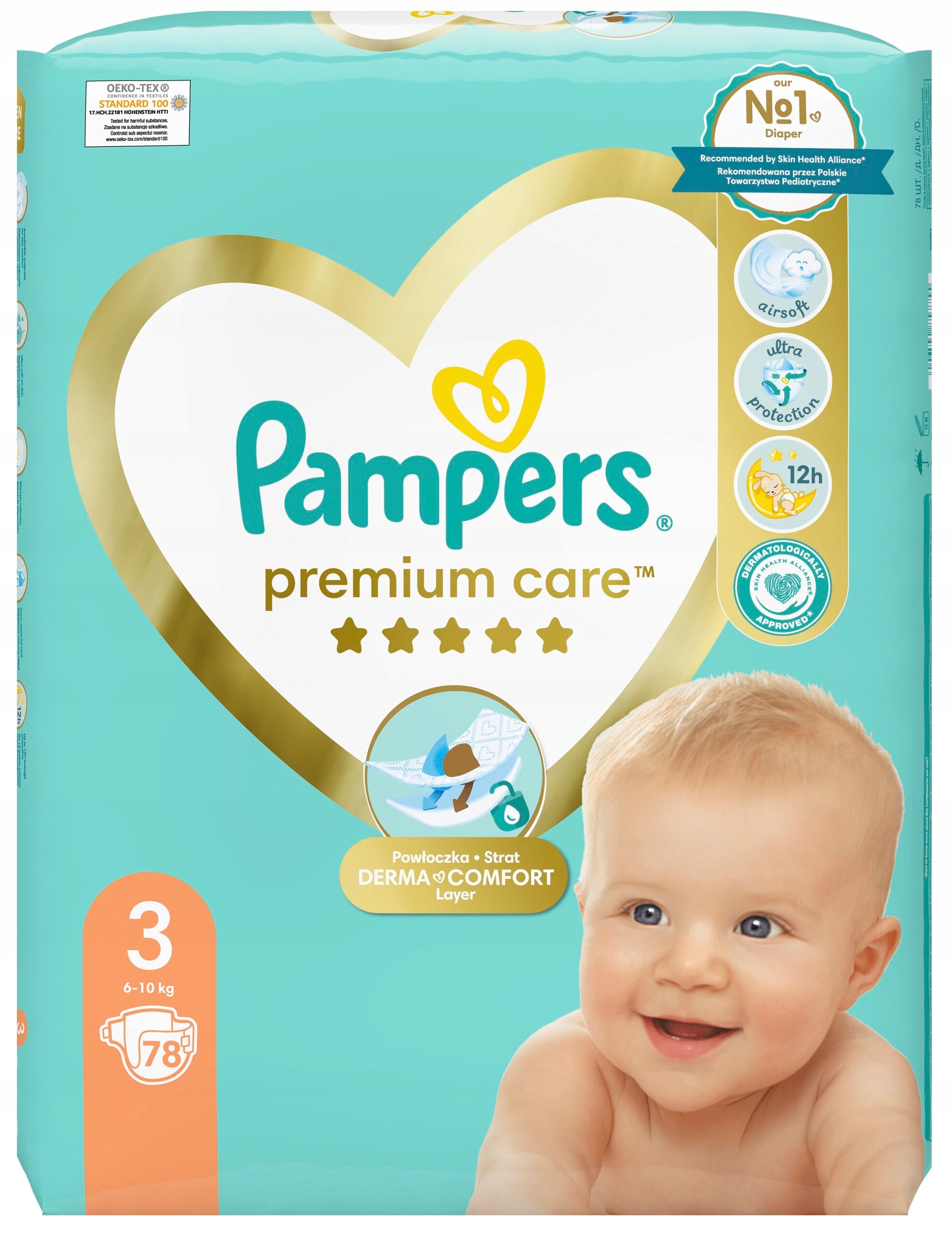 najlepsze pieluchy pampers