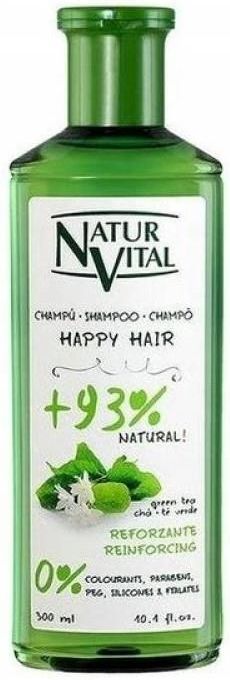 natur vital szampon z zielonej herbaty happy hair 93