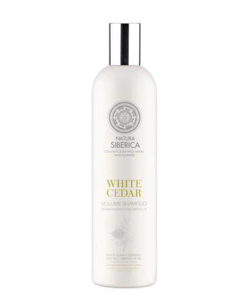 natura siberica szampon white cedar volume