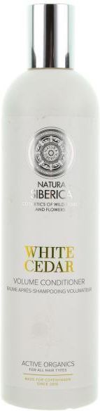 natura siberica white cedar szampon zwiększający objętość 400ml