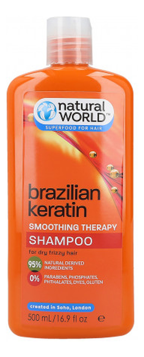 natural world brazilian keratin szampon wizaz