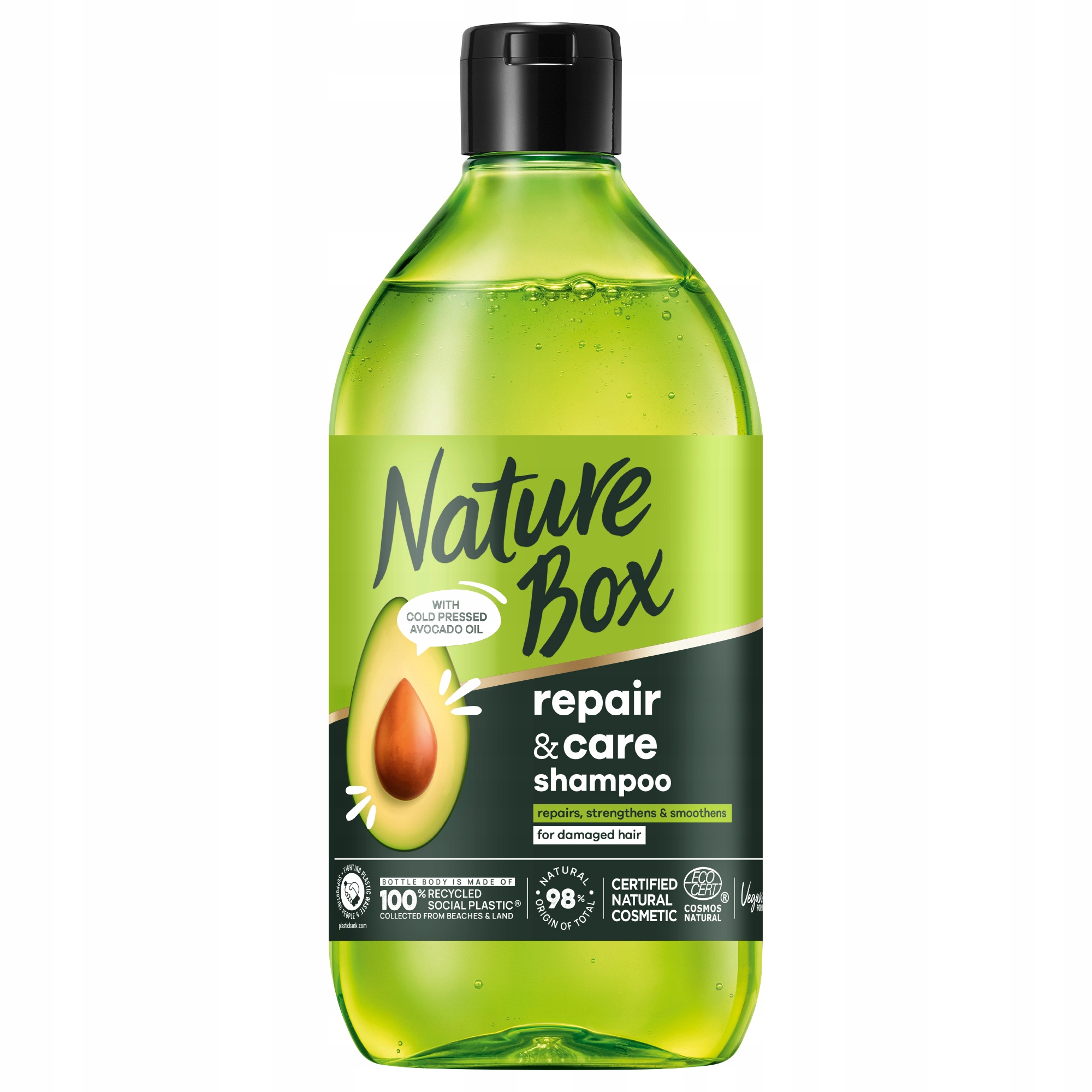 nature box avocado oil 385ml szampon do włosów