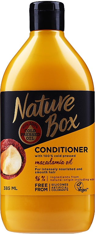 nature box macadamia szampon odżywka