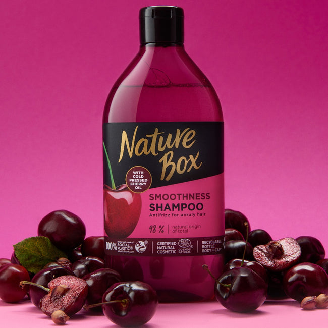 nature box szampon czerwony