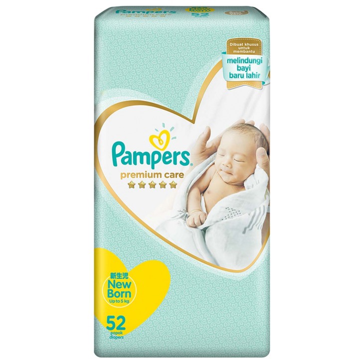 new born pampers premium