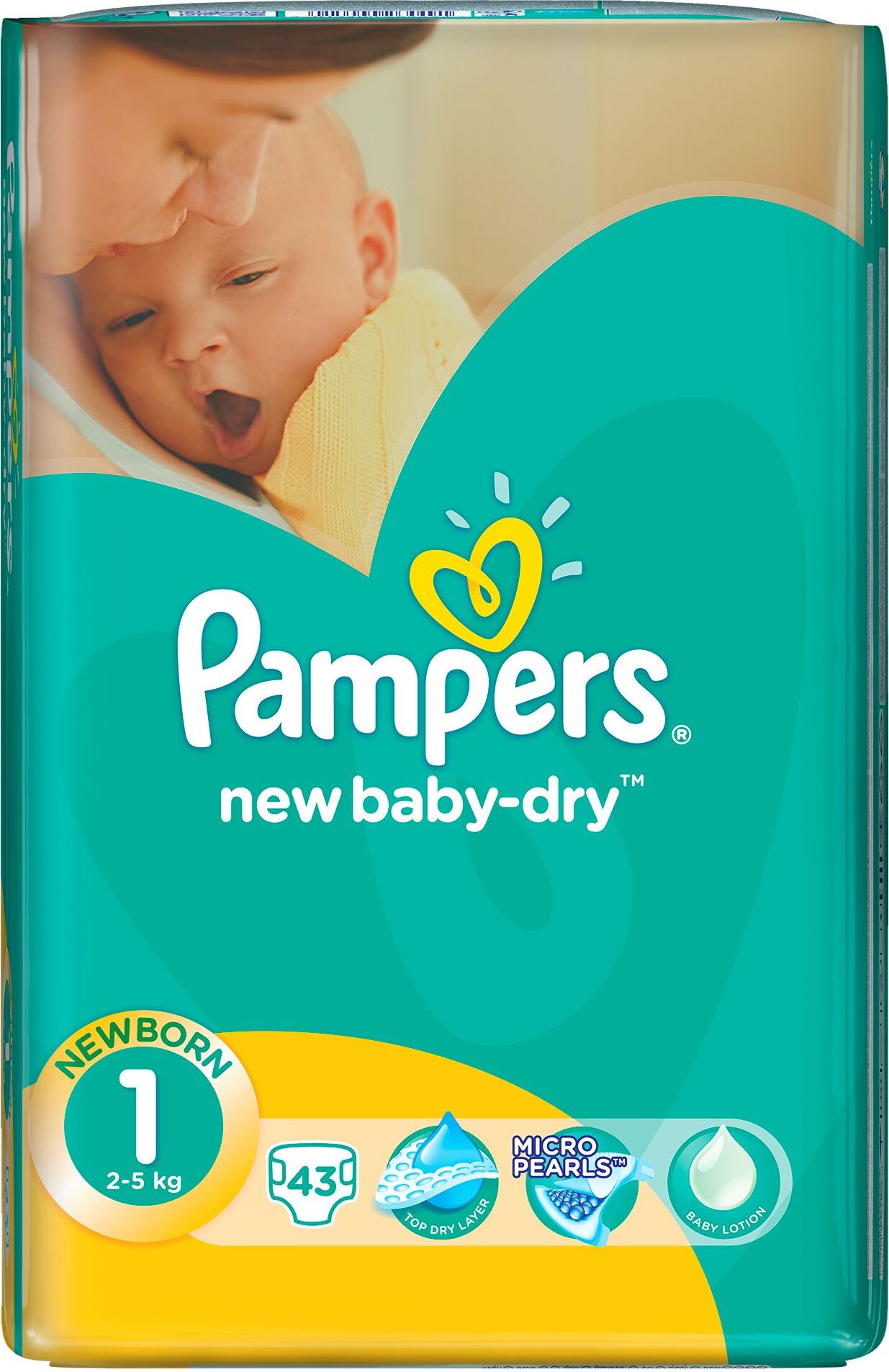 new pampers baby dry