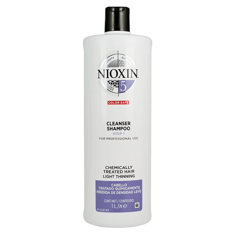 nioxin 5 cleanser szampon do wypadających włosów grubych